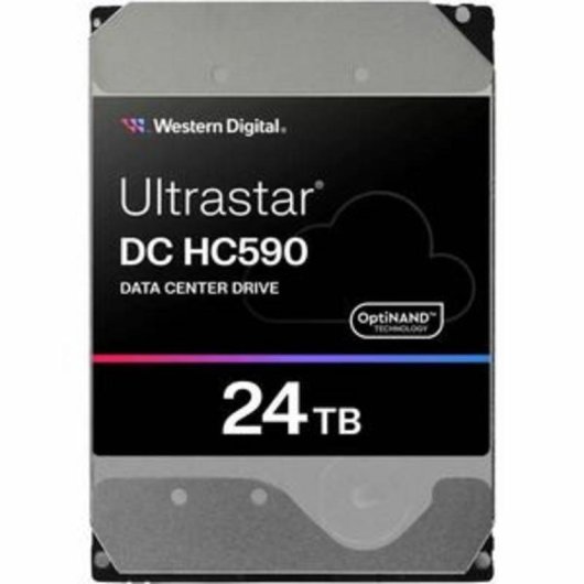 Disque Dur Western Digital DC HC590 24TB HDD 7200rpm SATA 6Gb/s Chiffré