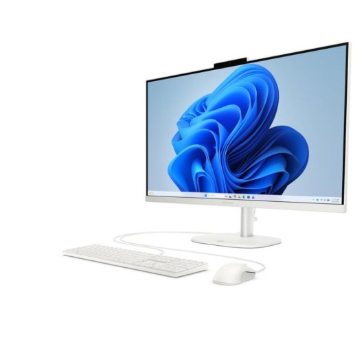 All-in-One PC HP OmniStudio 27-cv0007ns AMD Ryzen 5 40 16GB 1TB SSD Radeon 27" Windows 11 Home Weiß
