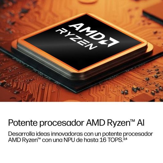 Portátil HP EliteBook 6 G2a 14" AMD Ryzen 5 230 16GB 512GB SSD Radeon 760M Windows 11 Pro