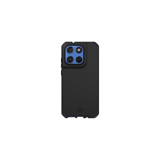 Funda para móvil Mobilis Spectrum_R Cover widerstandsfähig antibakteriell schwarz für Motorola Moto G67