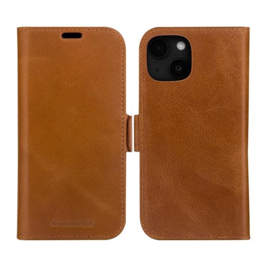 Funda para móvil dbramante1928 Lynge Folio pelle marrone magnetica per iPhone 13-17e