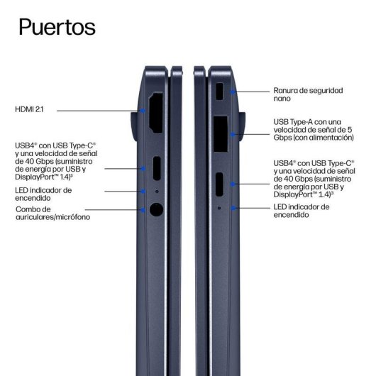 Portátil HP EliteBook X G2q 14" Snapdragon X1P-42-100 32GB 1TB SSD Adreno GPU Windows 11 Pro