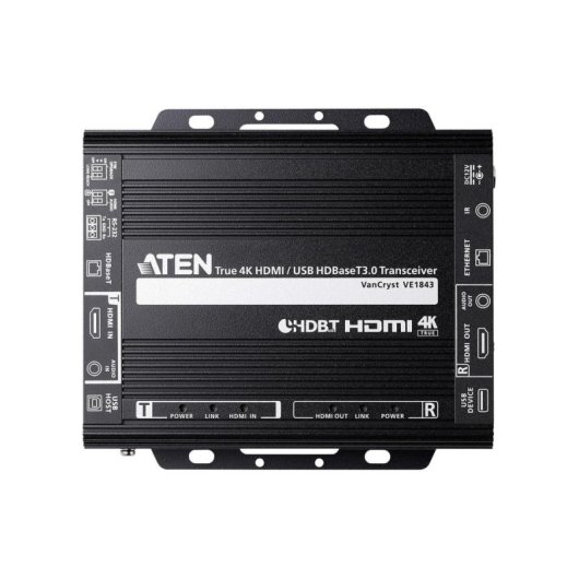 Transceiver ATEN VE1843 HDMI True 4K HDBaseT 3.0 100 m
