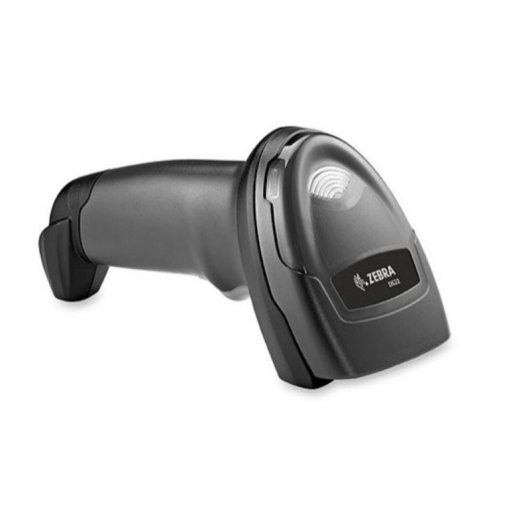 Leitor código de barras portátil Zebra DS2208 1D/2D LED preto