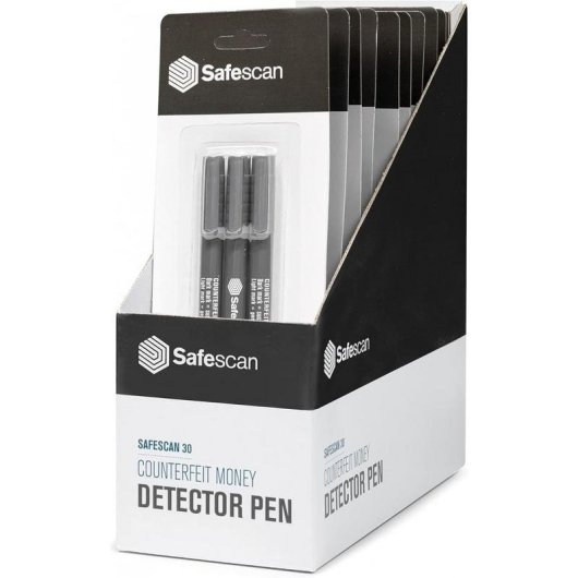 Rilevatore banconote false Safescan 30 Multivaluta Nero