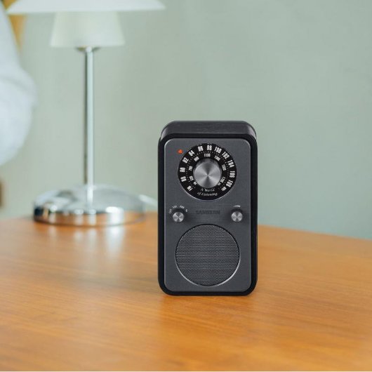 Sangean WR-9 Radio personnelle AM/FM Bluetooth 5.2 8W Midnight Oak