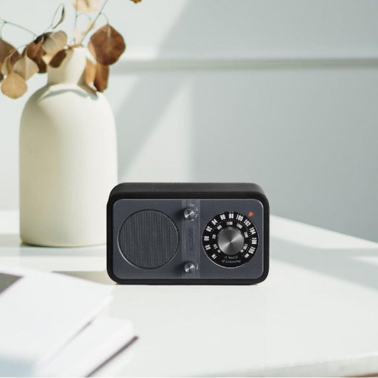 Sangean WR-9 Radio personnelle AM/FM Bluetooth 5.2 8W Midnight Oak