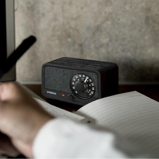 Radio Sangean WR-8 AM/FM Bluetooth 5.2 8W Roble Oscuro