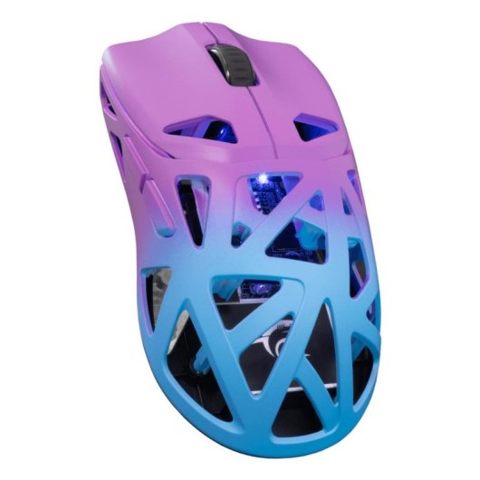 Rato White Shark DAGONET Bluetooth 12000 DPI Azul Roxo Ambidestro