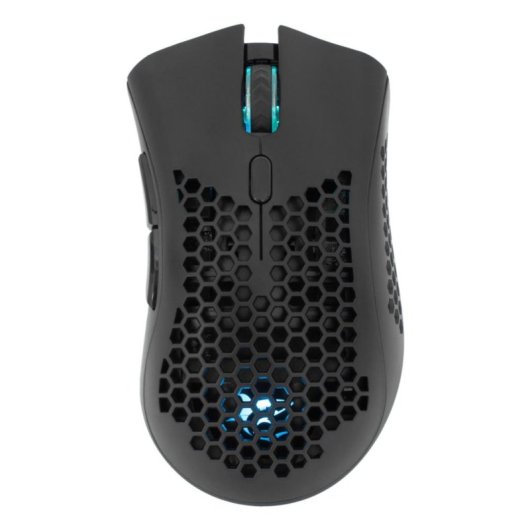 Rato White Shark LIONEL-B Bluetooth 10000 DPI Ambidestro Preto Iluminação