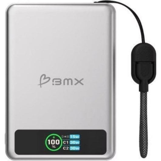 Powerbank Rant BMX 10000 mAh 30W USB-C Silber