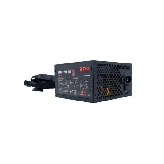 Fuente de alimentación Teros TE-7160 600W 80 Plus Bronze ventilador integrado