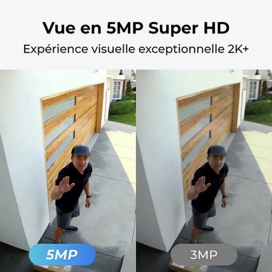 Caméra de surveillance REOLINK B330 2K Vision Nocturne Extérieure Panneau Solaire