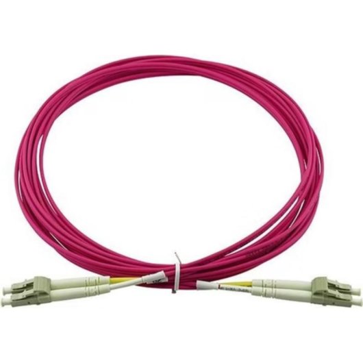 Netzwerkkabel BlueOptics B2PA-BO LC-LC OM4 Multimode 1 m beige