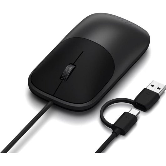 Ratón Satechi Slim LX USB-C Filaire 1200 DPI Noir Space Black