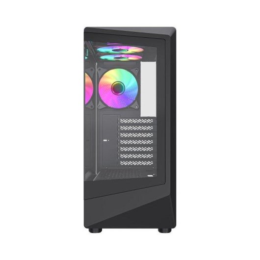 Caja PC Gaming TEROS TE-1321G Negro ARGB Cristal Templado ATX