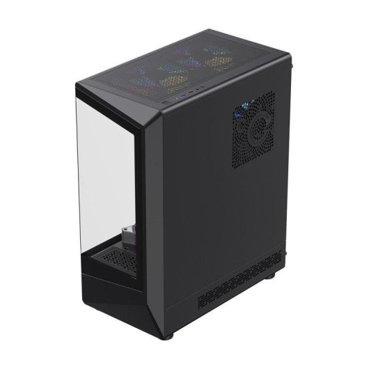 Caja PC Gaming TEROS TE-1321G Negro ARGB Cristal Templado ATX