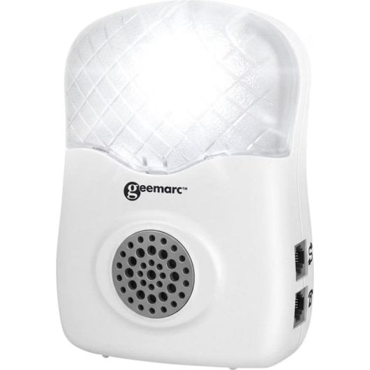 Timbre Geemarc CL12 con amplificador de volumen y señal luminosa