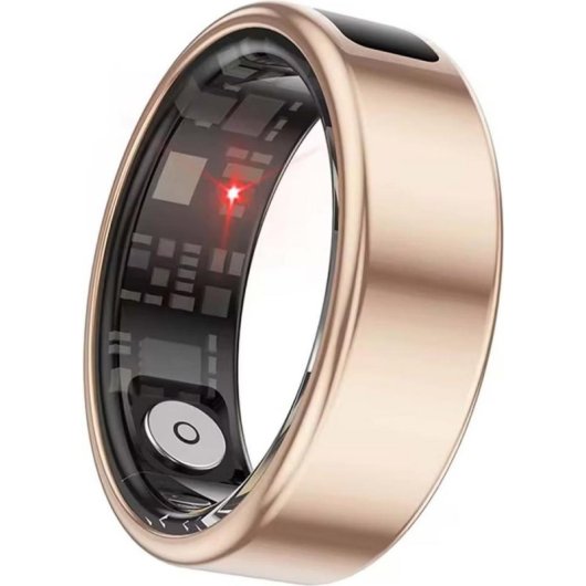 Anel inteligente Avizar RNG-STN-RG8 tamanho 8 Bluetooth IP68 autonomia 5 dias Ouro