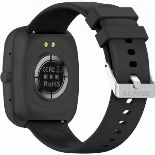 Gravity GT18 Bluetooth 1,83" Noir Bracelet Unique IP68 Cardiofréquencemètre Monitorage du sommeil