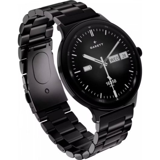 Garett Quantum Bluetooth GPS 1,73" Noir Acier Taille Unique