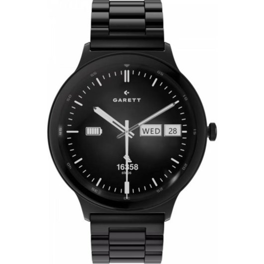 Garett Quantum Bluetooth GPS 1,73" Noir Acier Taille Unique
