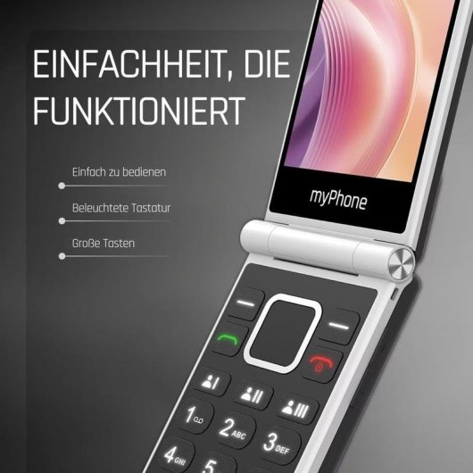 Myphone Tango 2 LTE 4G 3,5" Dual SIM Negro y Plata