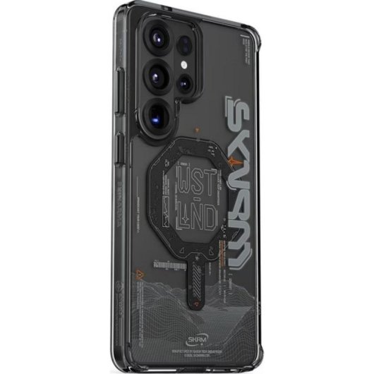 Funda para móvil Skinarma Sonix Backcover Plástico Negro con protección para Samsung Galaxy S26 Ultra