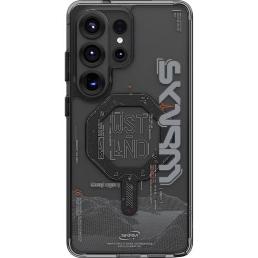 Funda para móvil Skinarma Sonix Backcover Plástico Negro con protección para Samsung Galaxy S26 Ultra