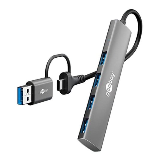 Hub Goobay 4 porte USB 3.0 modello 79149 senza alimentazione esterna