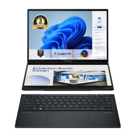 Ordinateur portable ASUS Zenbook DUO UX8406CA 14" Intel Core Ultra 9 285H 32GB 1TB SSD Intel Arc Graphics 140T Windows 11
