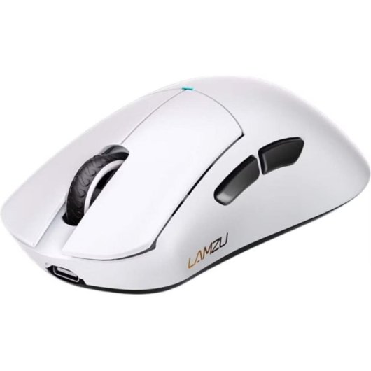 Ratón Lamzu Paro Aurora Gaming Wireless 30000 DPI Polar White 8000Hz 5 Botones
