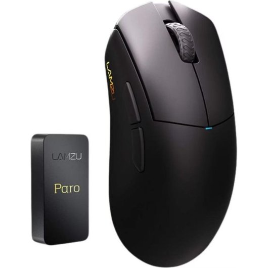 Ratón Lamzu Paro Aurora Gaming Wireless 30000 DPI Nero Charcoal Black