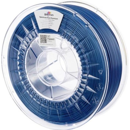 Filamento PLA Spectrum 80848 Royal Blue 1,75 mm 1000 g Biologisch Abbaubar