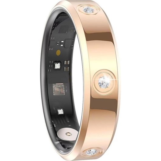Anello intelligente Avizar Venus Taglia 12 Bluetooth IP68 Autonomia 5 giorni Oro