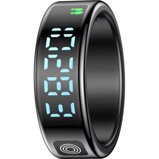 Anillo inteligente Bea-Fon SR21D-BK-13 Talla 13 Bluetooth IP68 5 días Negro