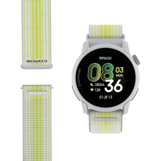 Coros Pace 4 Bluetooth GPS 43mm Weiß Einheitsgröße Wasserdicht 5ATM SpO2