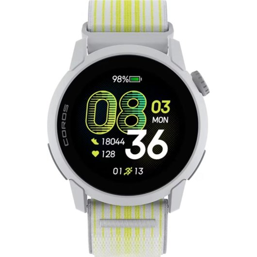 Coros Pace 4 Bluetooth GPS 43mm Weiß Einheitsgröße Wasserdicht 5ATM SpO2