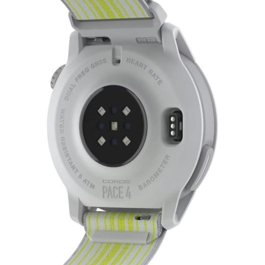 Coros Pace 4 Bluetooth GPS 43mm Weiß Einheitsgröße Wasserdicht 5ATM SpO2