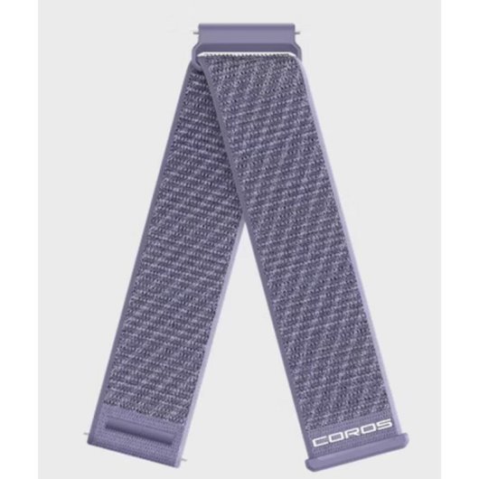 Pulseira de relógio Coros Apex 4 Nylon Lavender 24 mm