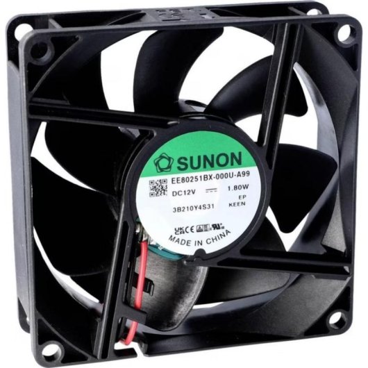 Raffreddamento Aria Sunon 80 mm 2600 RPM EF80251B3-1000U-A99 silenzioso