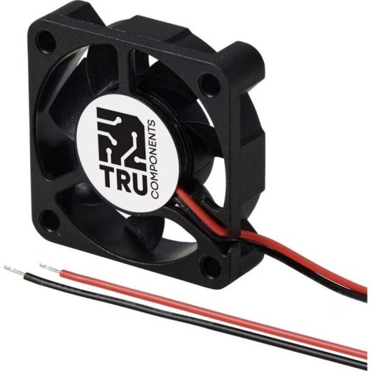Refrigeración aire Tru Components 40 mm 3800 RPM TC-MX4010-5V0.05A silencioso
