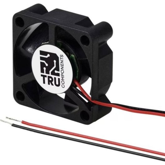 Refrigeración aire Tru Components 30x30x10 mm TC-MX3010-5V0.18A 11000 RPM silencioso