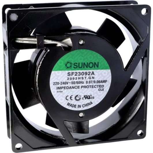 Refrigeración aire Sunon 92 mm SF23092A-2092HSL.GN 2250 RPM silencioso