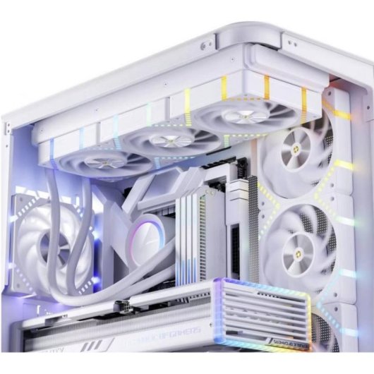 Refrigeración aire Jonsbo 120 mm PWM ARGB HF2-120 blanco silencioso