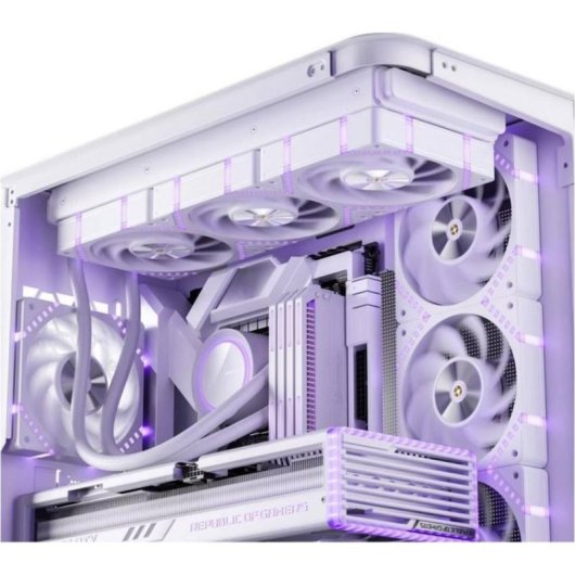 Refrigeración aire Jonsbo 120 mm PWM ARGB HF2-120 blanco silencioso