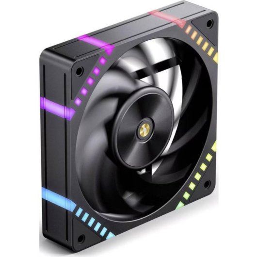 Refrigeración aire Jonsbo 120 mm HF2-120B PWM RGB negra eficiente
