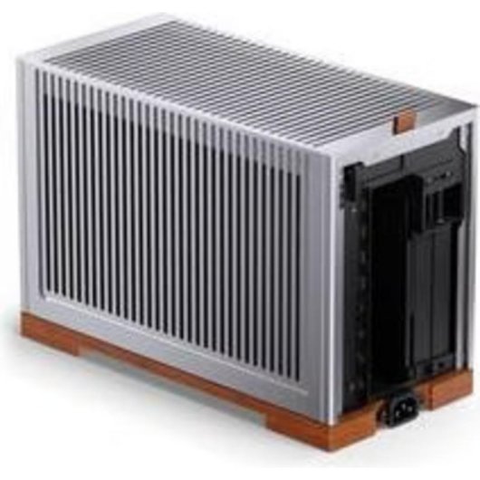 Caja PC Jonsbo T9 Plata PCIe 5.0 Torre Mini con Acentos de Madera