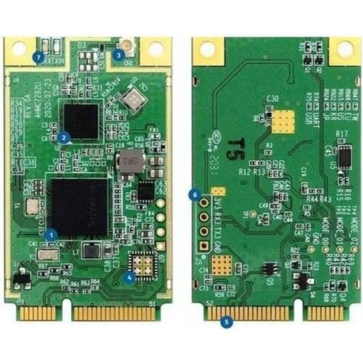 Scheda di Rete Alfa Network AHMC7292S Mini PCIe Wi-Fi HaLow 0,02 Gbit/s USB-A