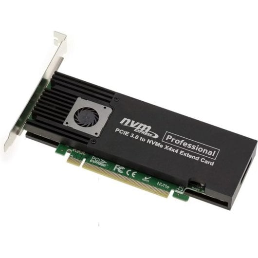 Controller-Karte Kalea-informatique M2 PCIe 3.0 x16 64 Gbps mit Lüfter